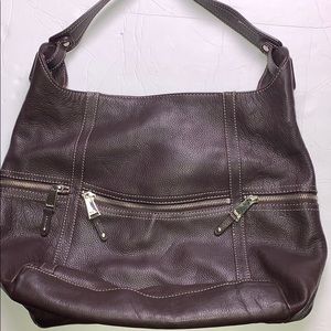Brown Tignanello Shoulder Purse